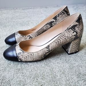 Cole Haan Dawna Roccia Snake NWOB Pumps - 9